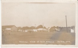 Salem Oregon, General View Of State Fair Grounds C1910 Vintage Real Photo Postcard - Salem