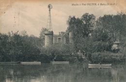 BUTRY - Moulin à Vent PILTER Avec Correspondance Au Dos De La Maison PILTER De 1905 - Butry