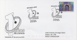 SPAIN. POSTMARK 10th ANNIV. MUSEUM OF SCIENCE. VALLADOLID 2013 - Franking Machines (EMA)