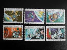 1984 Ruimtevaart / Space Flights Stamps And Dia De La Cosmonautica S/S - América Del Sur