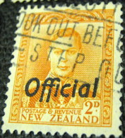 New Zealand 1938 King George VI Official 2d - Used - Dienstmarken