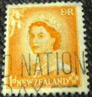 New Zealand 1954 Queen Elizabeth II 1d - Used - Nuevos
