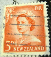 New Zealand 1955 Queen Elizabeth II 3d - Used - Neufs