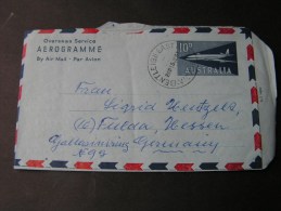 == Australia Aerogramme 1961 - Lettres & Documents