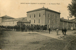 PONT SAINT ESPRIT (30) Caserne Pépin Militaires Animation - Pont-Saint-Esprit