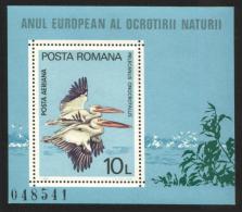 Rumänien / Romania - Mi-Nr Block 167 Postfrisch / MNH ** (n556) - Pelicans