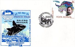 Whale. Bucuresti 1987. - Faune Antarctique