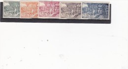 ESPAGNE POSTE AERIENNE SERIE FERDINAND LE CATHOLIQUE  ANNEE 1952 - Unused Stamps