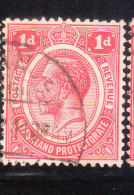 Nyasaland Protectorate 1913-19 King George V 1p Used - Nyassaland (1907-1953)