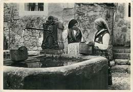 PORTATRICI D'ACQUA IN COSTUME TIPICO REGIONALE ITALIANO. BELLA CARTOLINA ANNI '50 - Zonder Classificatie