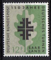 Saarland 1958 Mi 437 ** [160314IX] @ - Unused Stamps