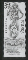 POLAND 2004 STAMP PRODUCERS CONFERENCE NUMBERED BLACK PRINT NHM - Prove & Ristampe