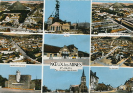 NOEUX LES MINES - Vues Multiples - Centre Lyautey, Piscine - Fosse N°3 -Bureaux Et Ateliers Du Groupe De Béthune ... - Noeux Les Mines