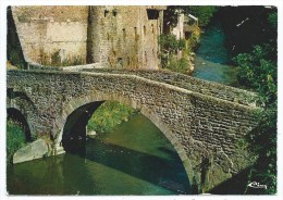 OLLIERGUE -LE VIEUX PONT SUR LA DORE -Puy De Dôme (63) -Circulé 1989 - Olliergues