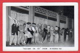 CPSM: Patinage Artistique - Holyday On Ice Show In Nigeria 1961 - Patinage Artistique