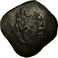 Monnaie, Manuel I Comnène, Aspron Trachy, Constantinople, TB+, Billon - Byzantine
