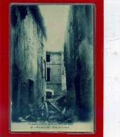 - PELISSANNE - Tremblement De Terre Du 11juin1909 - Rue En Ruines - Pelissanne