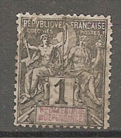 NOUVELLE-CALEDONIE -  Yv. N°  41  (o)   1c Cote  1,2 Euro  BE R 2 Scans - Used Stamps