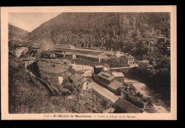 73 ST MICHEL DE MAURIENNE Vue Générale, Usine, Village De Saussac, Ed Hourlier 5343-4, 1930 - Saint Michel De Maurienne