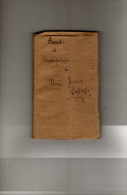 Carnet De Correspondance De 1935 à 1942  - En Temps De Guerre  - à Partir Cours Préparatoire - Diplomas Y Calificaciones Escolares