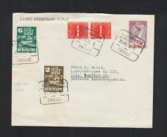 Brief 1950 Leeuwarden Hamburg - Briefe U. Dokumente