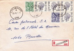 A27 - Enveloppe Recommandé 269 De 1981 - Cob 1960 4x 1585 1904 - Other & Unclassified