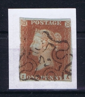 Great Britain SG  8 Used  Yvert 3, Obli Maltese Cross Nr 2, CV UKP 180 - Used Stamps