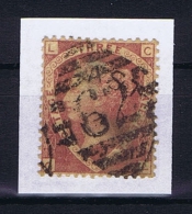 Great Britain SG  51 , Yv Nr 50 Used Plate 3 - Oblitérés