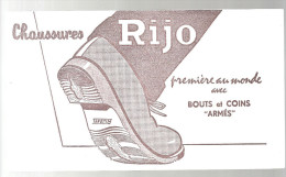 Buvard Rijo Chaussures Rijo Première Au Monde Avec Bouts Et Coins "armés" Des Années 1960 - Shoes