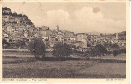 CADENET  Belle Vue Générale Du Village - Cadenet