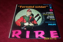 FERNAND  RAYNAUD  ° FERNAND SOLDAT - Humor, Cabaret