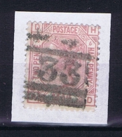 Great Britain SG  141 Plate 6  Used  Yv 56 1873 - Gebruikt