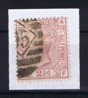 Great Britain SG  141 Plate 6  Used  Yv 56 1873 - Gebruikt