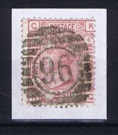 Great Britain SG  141 Plate 6  Used  Yv 56 1873 - Gebruikt