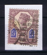 Great Britain SG  207 Die I  Used  1887 Yvert 99 - Used Stamps