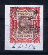 Great Britain SG  210  Used  1887 Yvert 102 PERFIN    LD & Co - Used Stamps