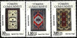 Turkey - 2013 - Turkish Carpets And Rugs - Mint Official Stamp Set - Unused Stamps