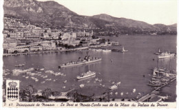 Le Port Et Monte-Carlo Vus De La Place Du Palais Des Princes - Harbor