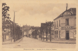 CPA - Nogent Le Roi - Avenue De La Gare Et Château - Nogent Le Roi