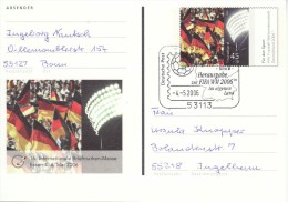 GERMANY 2006 FOOTBALL WORLD CUP GERMANY POSTCARD WITH POSTMARK  / A 05/ - 2006 – Deutschland