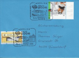 GERMANY 2006 FOOTBALL WORLD CUP GERMANY COVER WITH POSTMARK  / A 79/ - 2006 – Deutschland