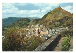 Cp, 15, Murat, Vue Générale Et Le Rocher De Bonnevie, Voyagée 1974 - Murat