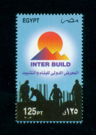 EGYPT / 2003 / INTL. BUILDING & CONSTRUCTION CONFERENCE / INTER BUILD / PYRAMIDS / MNH / VF - Ungebraucht