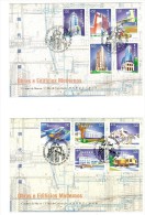 MACAO - 2 FDC - 1999 Modern Buildings - SPECIAL CANCELLATION - Gebraucht