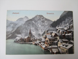 AK / Bildpostkarte Hallstadt. Winterbild. Verlag F.E. Brandt In Gmunden Photochromiekarte 419 - Hallstatt