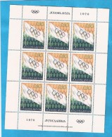 1970  39   SPORT JUGOSLAVIJA  OLYMPISCHE WOCHE  MNH - Beneficenza