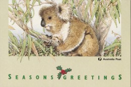 Australia 1992 Seasons Greetings Koala Presentation Pack - Presentation Packs