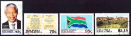 South Africa - 1994 - Nelson Mandela, National Anthem, Flag, Union Building - Usati