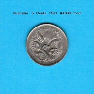 AUSTRALIA   5  CENTS  1981  (KM # 64) - 5 Cents