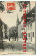 23 - AUZANCES < RARE & UNIQUE Sur D* < RUE De La BANQUE CAISSE D'EPARGNE < EDITION THOMAS < DOS SCANNE - Auzances